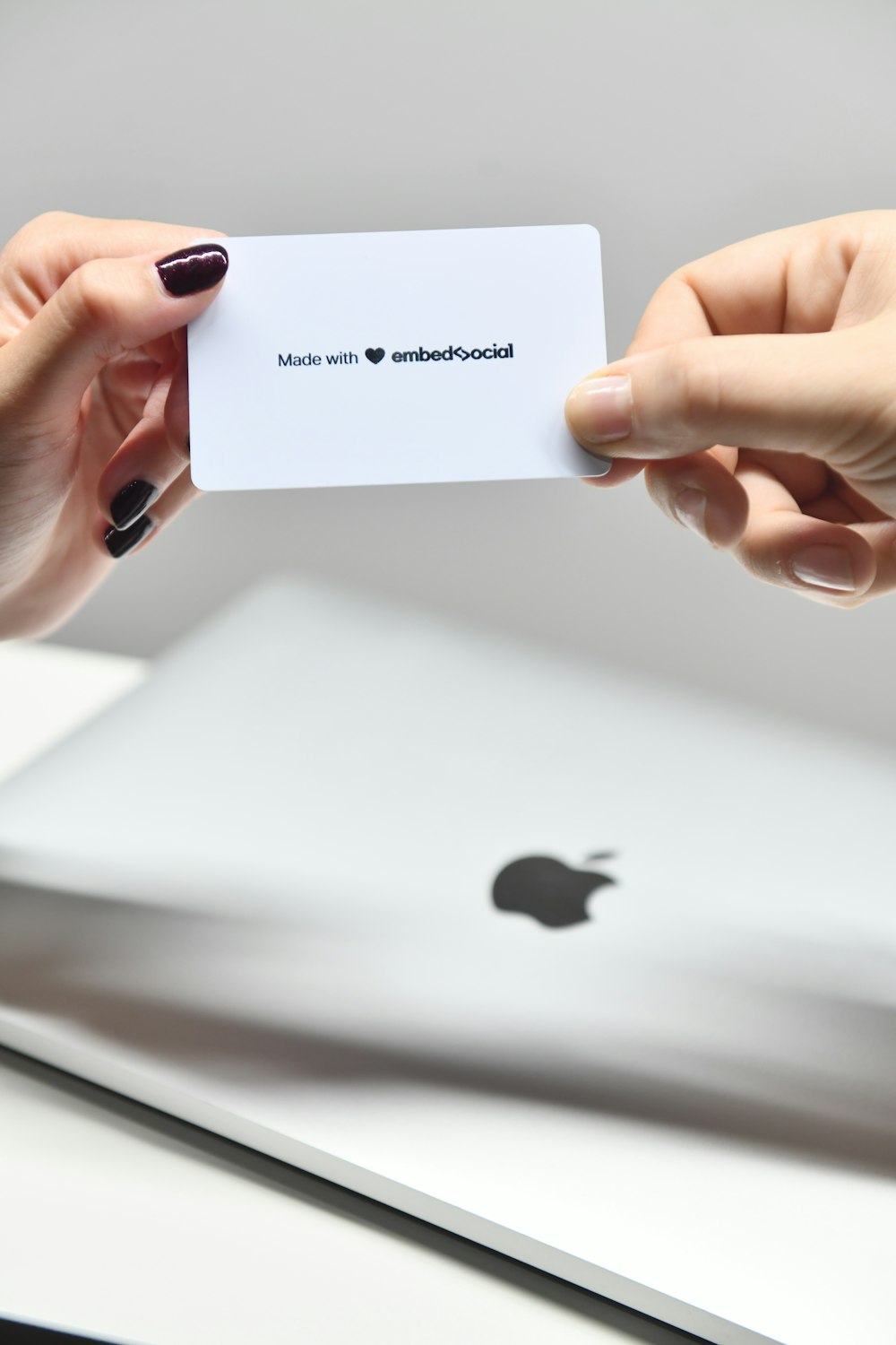 Digitizing a Paper Business Card