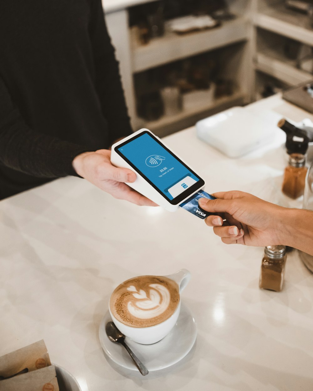 Contactless Tap-to-Share in a Clinical Setting